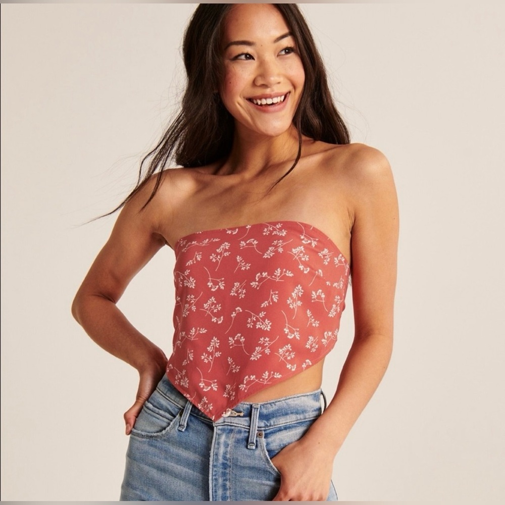 Abercrombie and Fitch Bandana Top Size Small Perfect Condition Worn Once